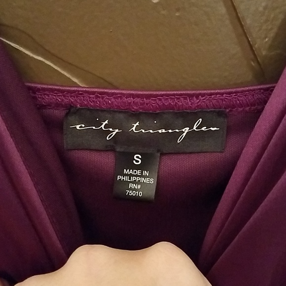 City Triangles Purple Dress - Picture 6 of 8